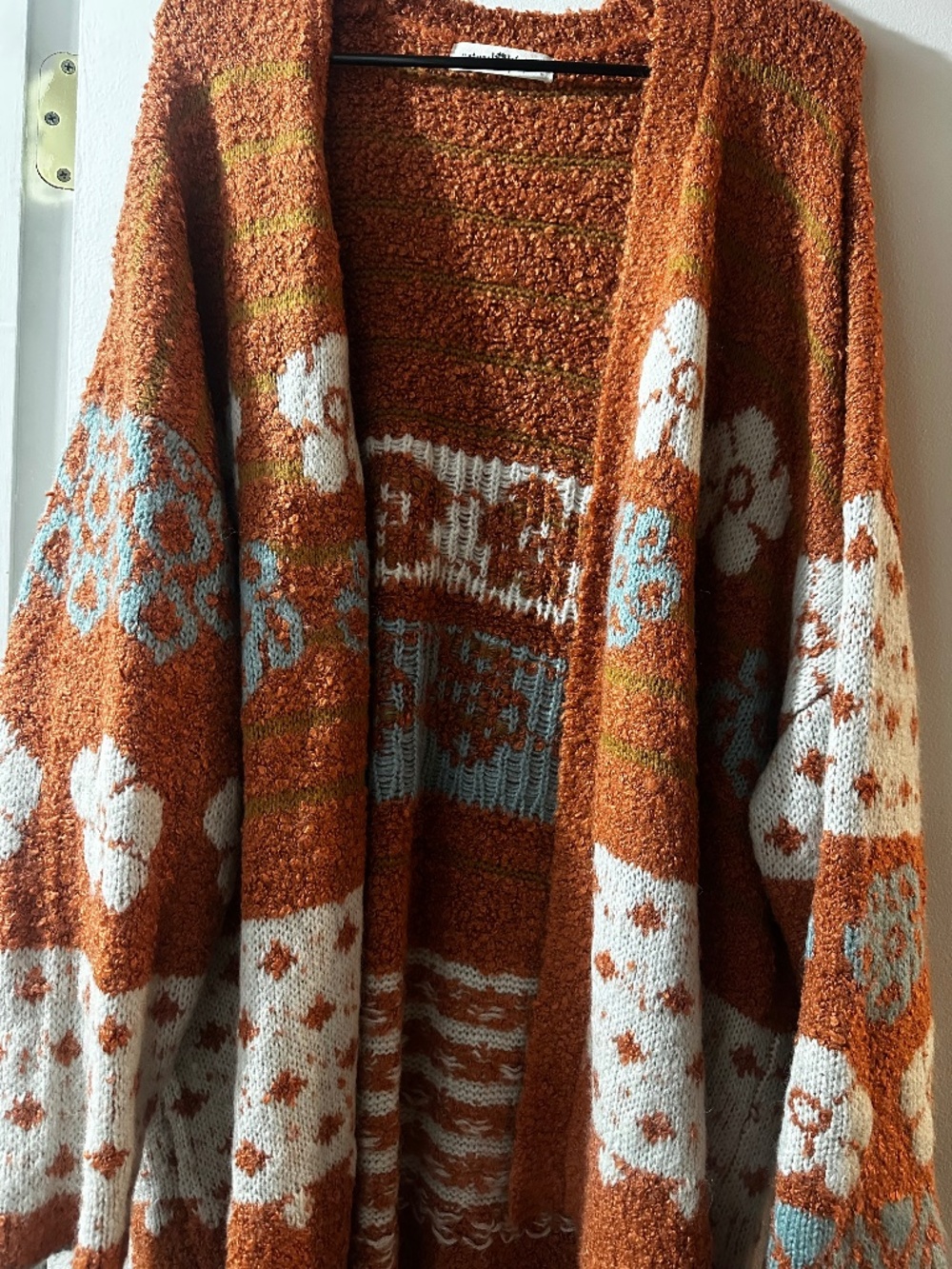Natural Life Boho Patterned Sweater